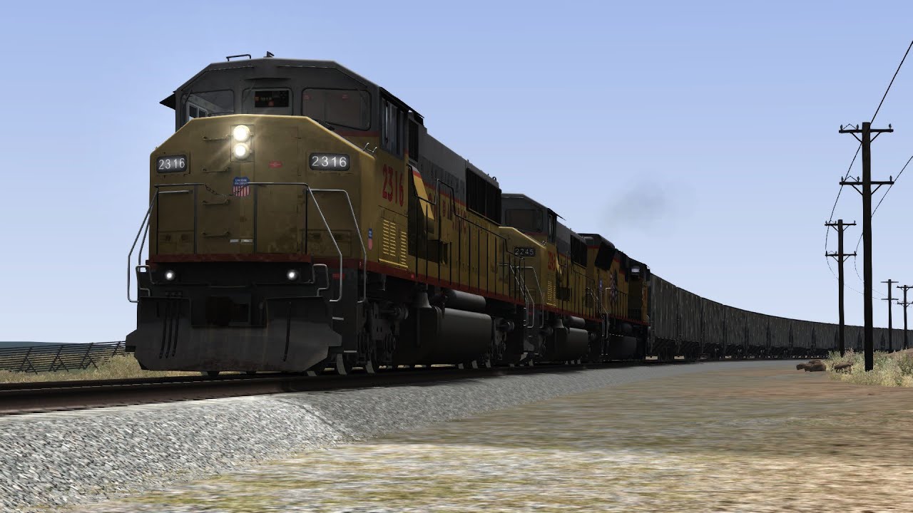 Mighty UP Power houses  /SD60M Mega Grain Haul