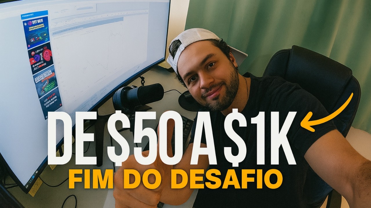 Eu fiz $1.000 dólar no POKER | Novo projeto