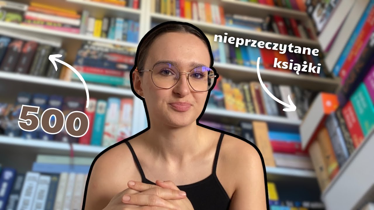 mam prawie 500 nieprzeczytanych książek... trzeba coś z tym zrobić📚📈