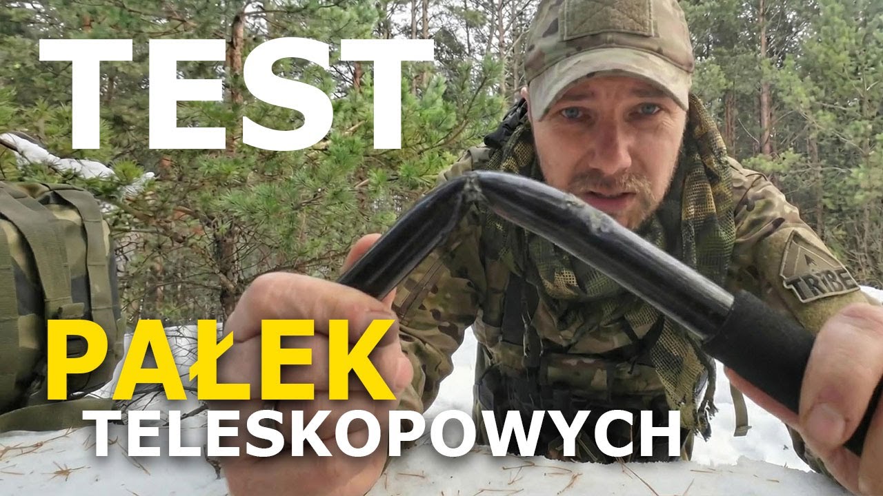 Test WYTRZYMAŁOŚCI Pałek Teleskopowych - Tania vs Średnia vs Droga