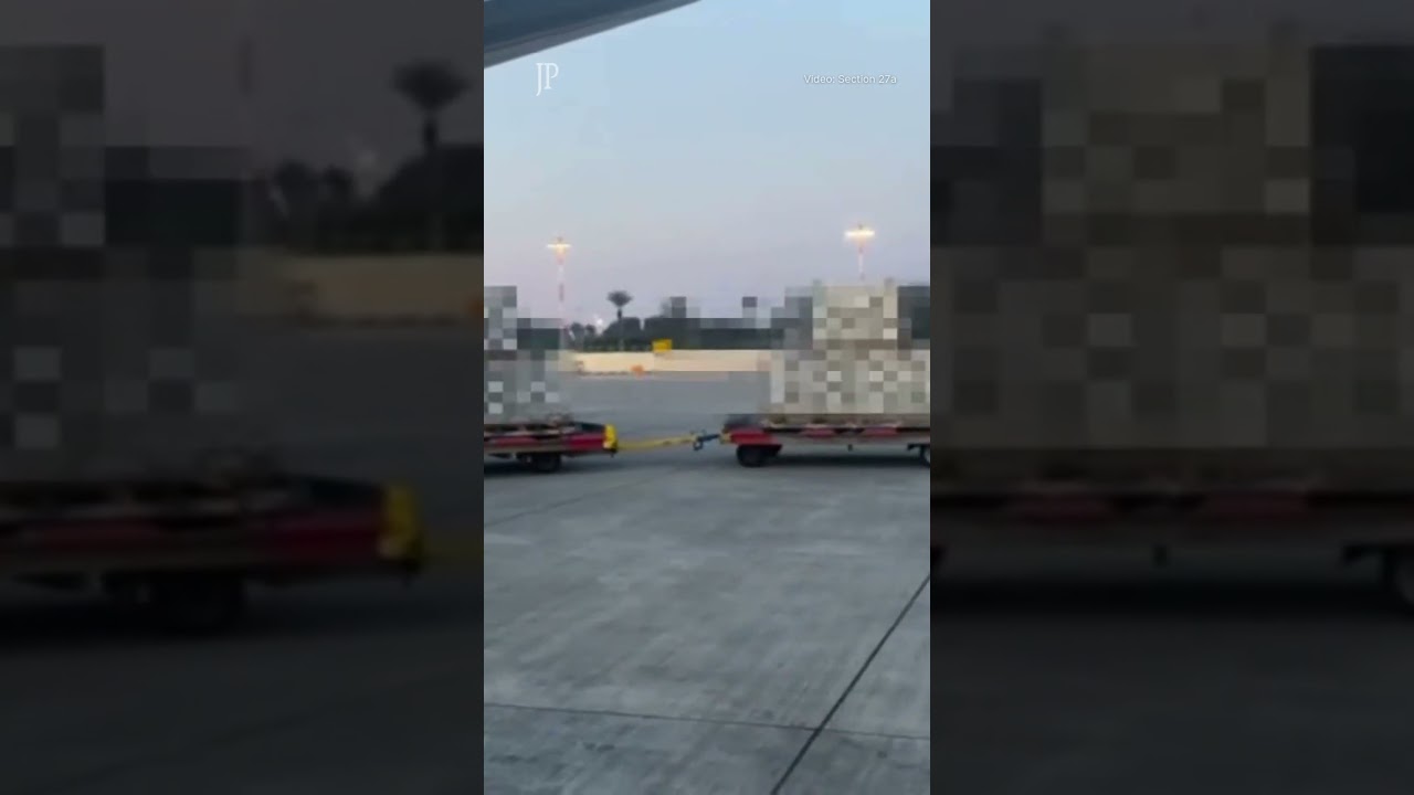 First cargo planes deliver military supplies to Israel