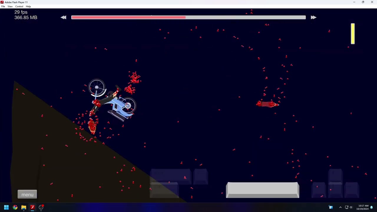 MY BIKE HELPED ME WIN THIS LEVEL!!!