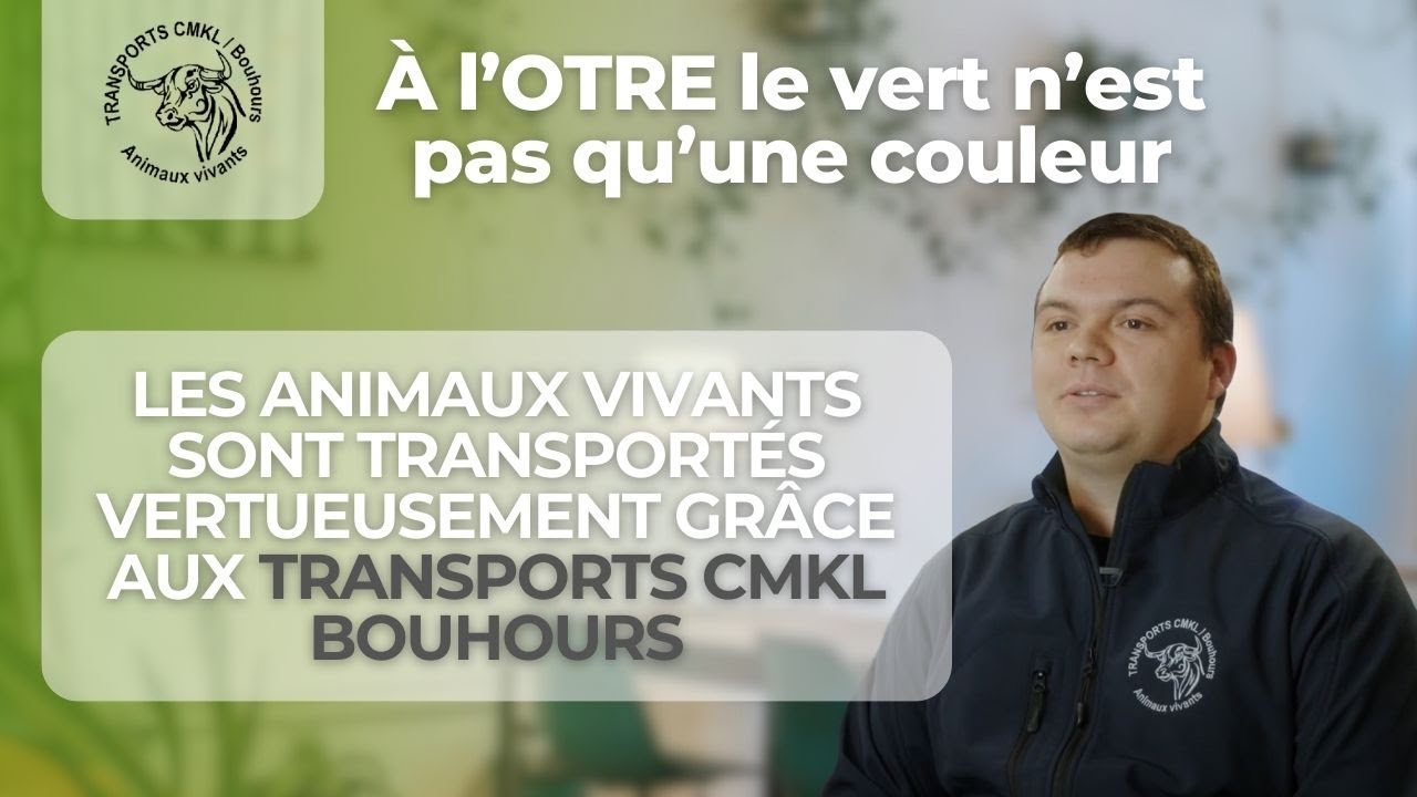Les animaux vivants sont transportés vertueusement grâce aux Transports CMKL Bouhours