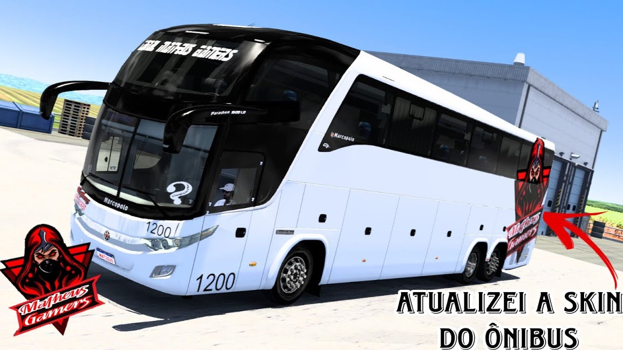 ATUALIZEI NA SKIN DO CANAL NO MARCOPOLO G7 1600 LD DO NORMAN MODS | ETS 2 1.57