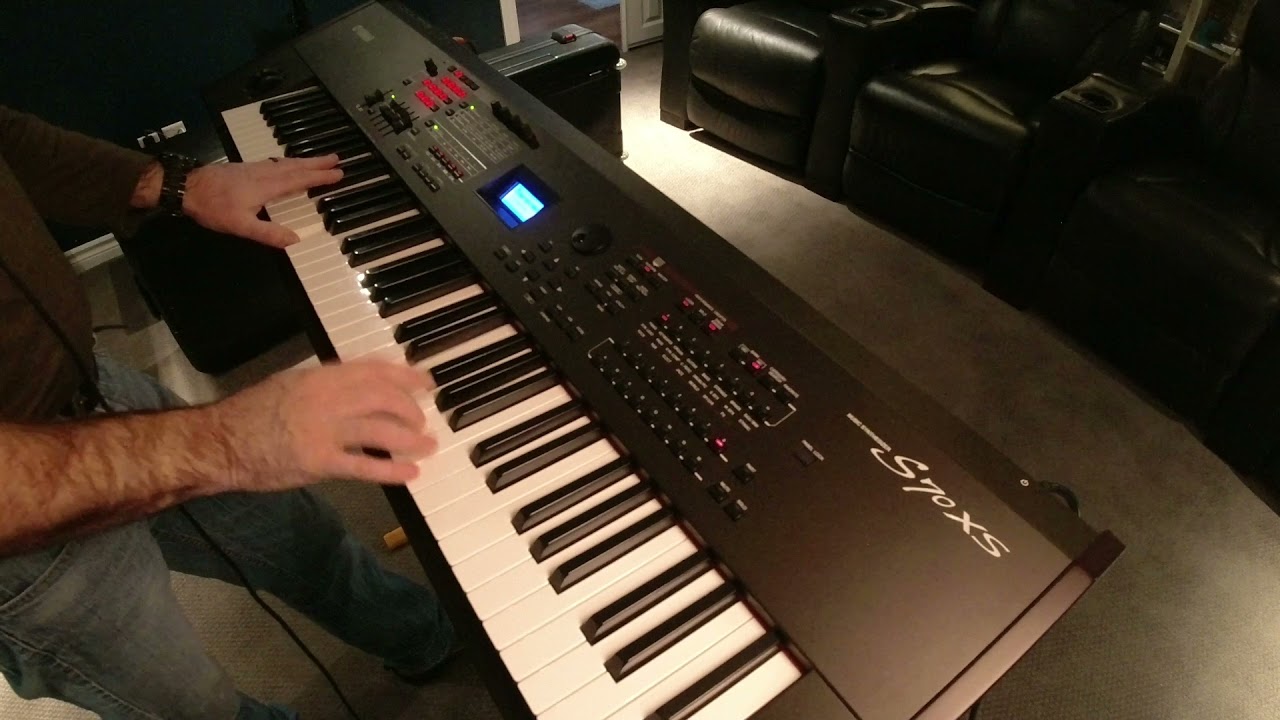 Yamaha S70XS Quick DEMO   HD 1080p