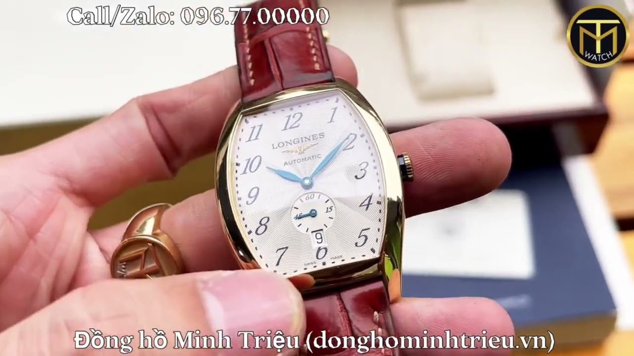 [V&agrave;ng khối 18k] Longines Evidenza Automatic ETA 2895-2 L2.642.6.73.2 - L26426732