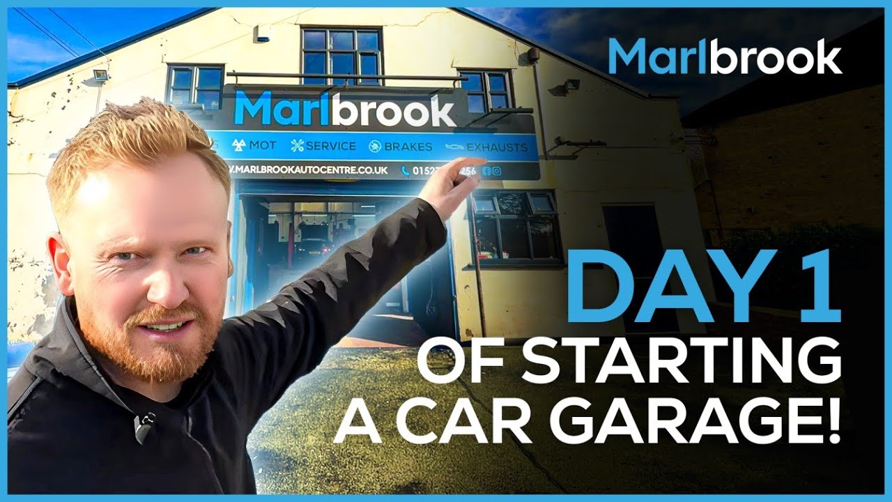 DAY 1 Of Starting A Car Garage! You WON'T BELIEVE What We’re Starting With...😳