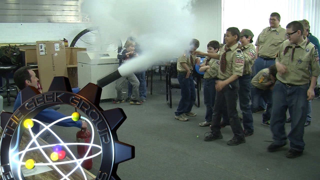 Webelo Scouts at The Geek Group
