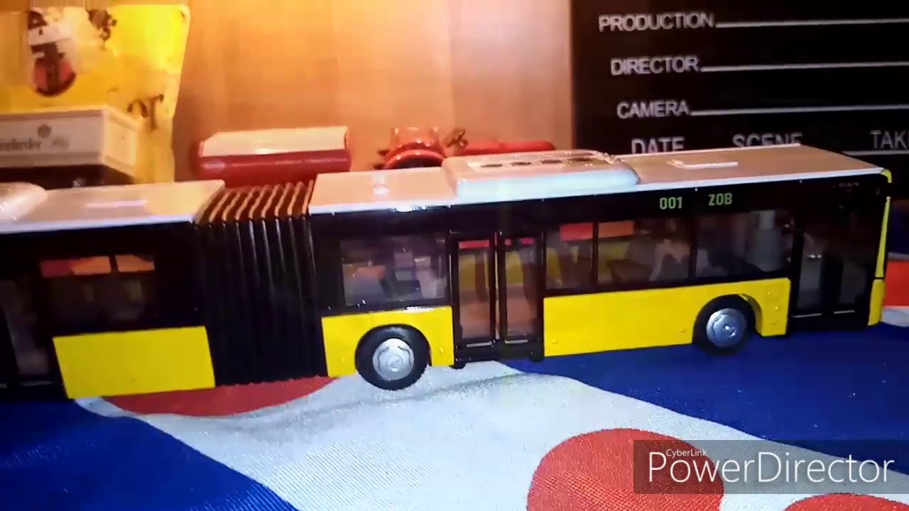 UNBOXING A MAN Lion's City Bus. Made by Siku