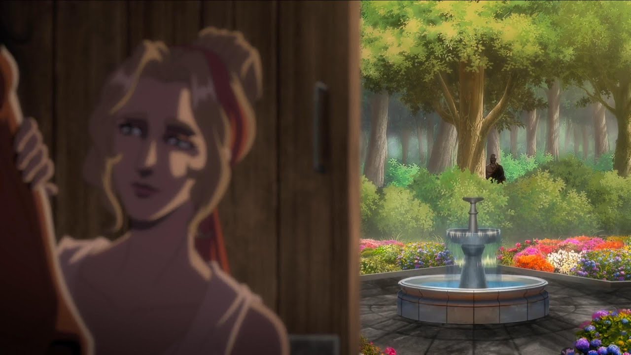 Hade's meeting Persephone for the first time | Blood of Zeus | Netflix