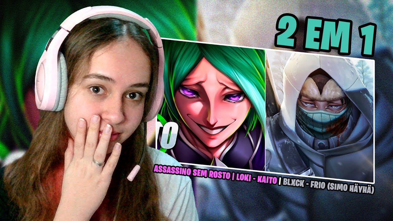 REACT 2 em 1 | Assassino sem Rosto - Loki  (Kaito) | Frio - Simo Häyhä (Blxck ) | React da Thai