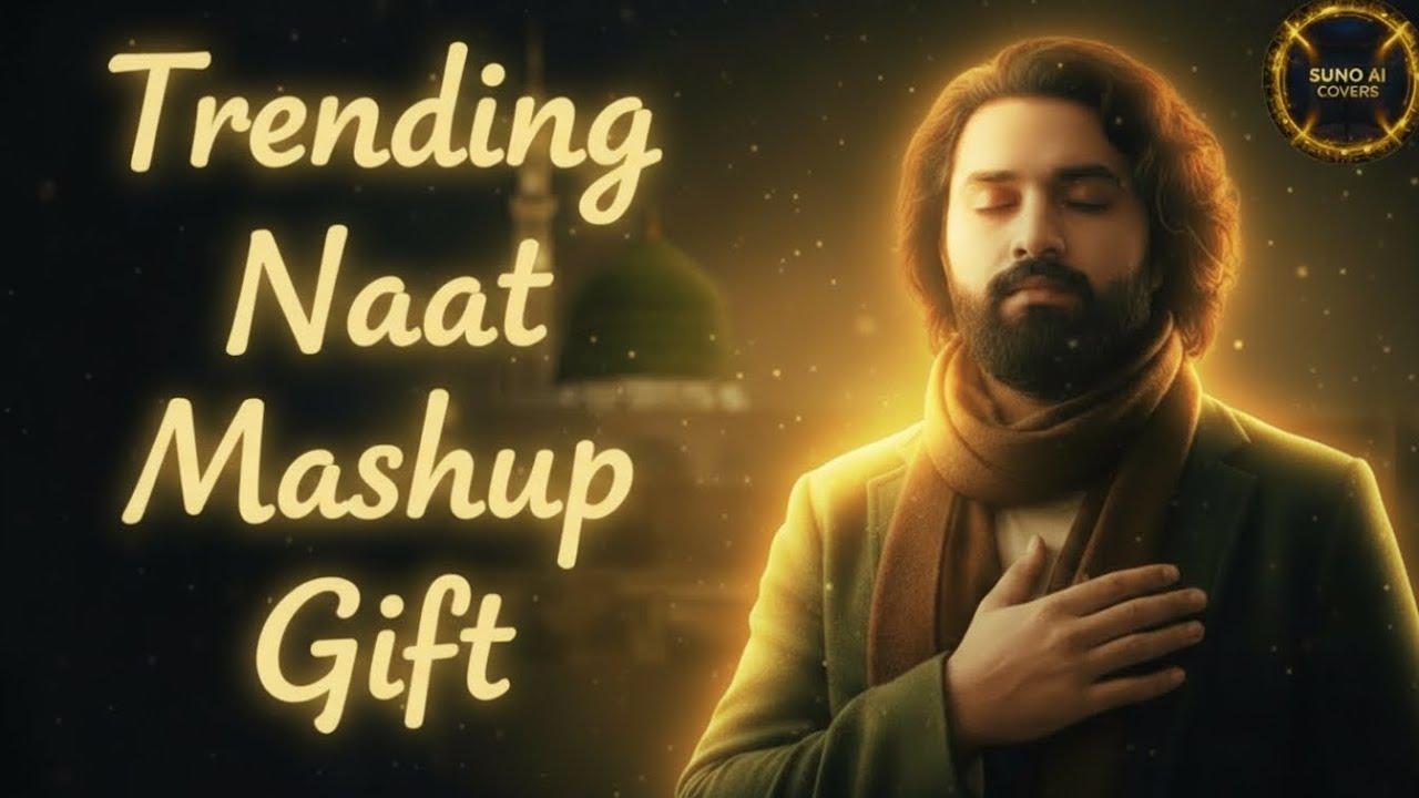 Trending Naat Mashup Gift | Emotional Naats That Touch the Soul I Suno AI Covers