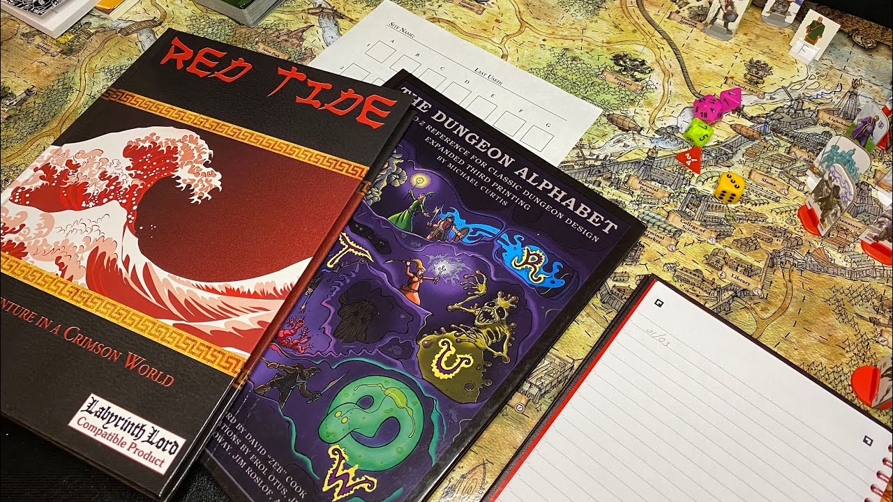 Let's Make Some Ruins (Solo RPG, Scarlet Heroes, Red Tide)