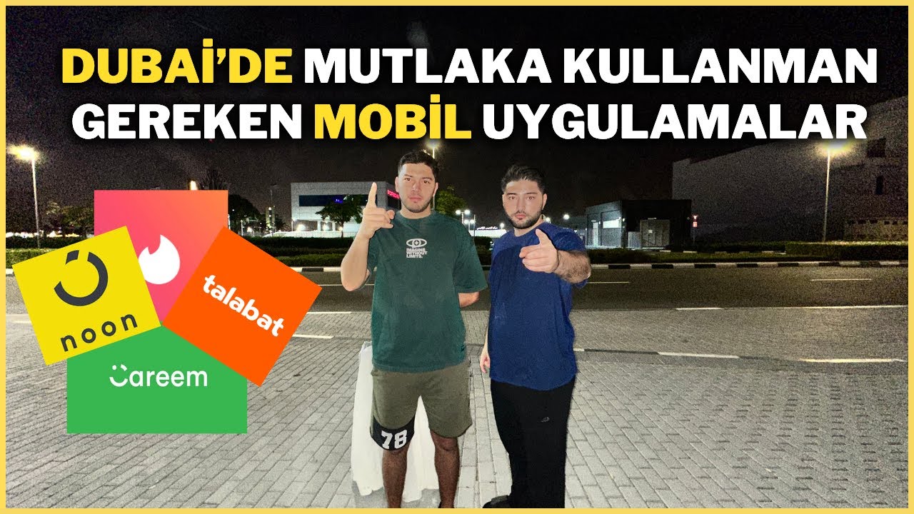 DUBAİ'DE Mutlaka Kullanman Gereken Mobil Uygulamalar / Dubai'ye Gelmeden Önce Mutlaka İzle