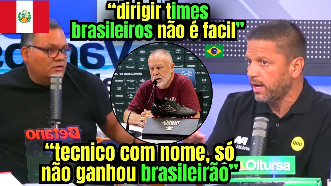MANO MENEZES NO PERU SURPREENDEU MÍDIA PERUANA "TEM EXPERIÊNCIA"