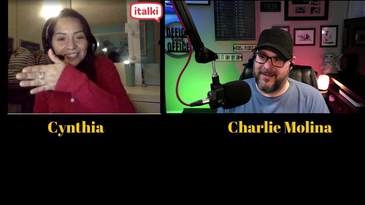Online Spanish Conversation and￼￼ italki class With Cynthia￼.