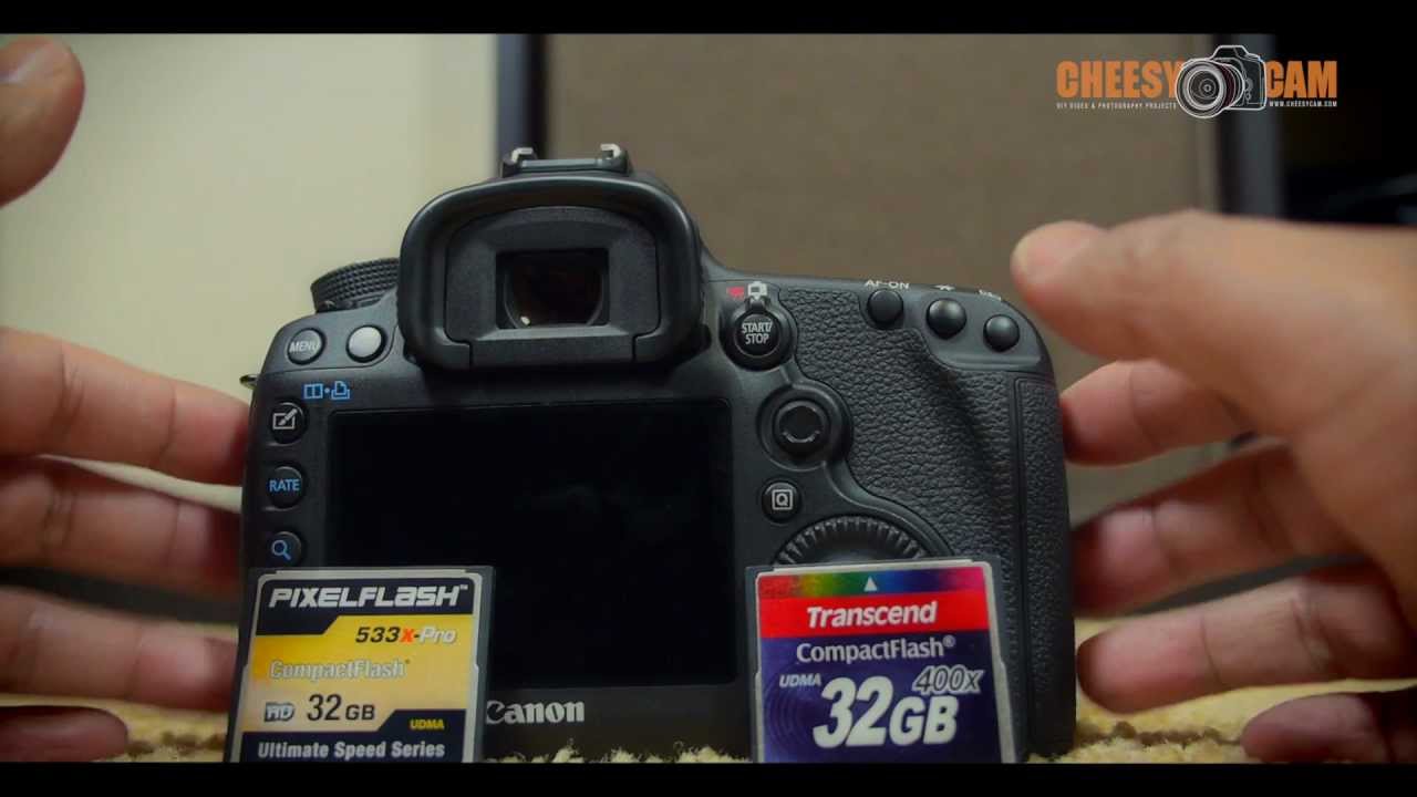 PixelFlash 533x Compact Flash vs Transcend 400x Compact Flash Card