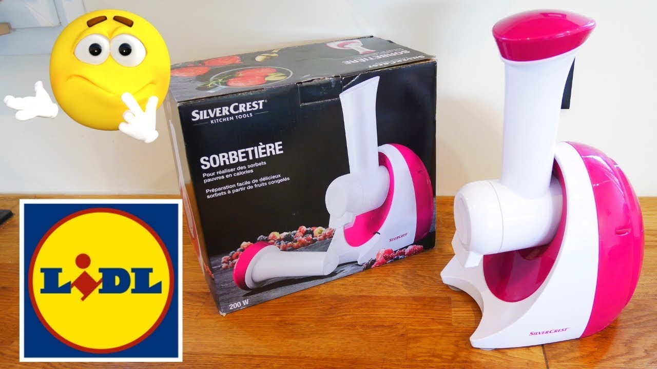 Test : Sorbetière Lidl 2019 avis, pas si efficace que ça ?