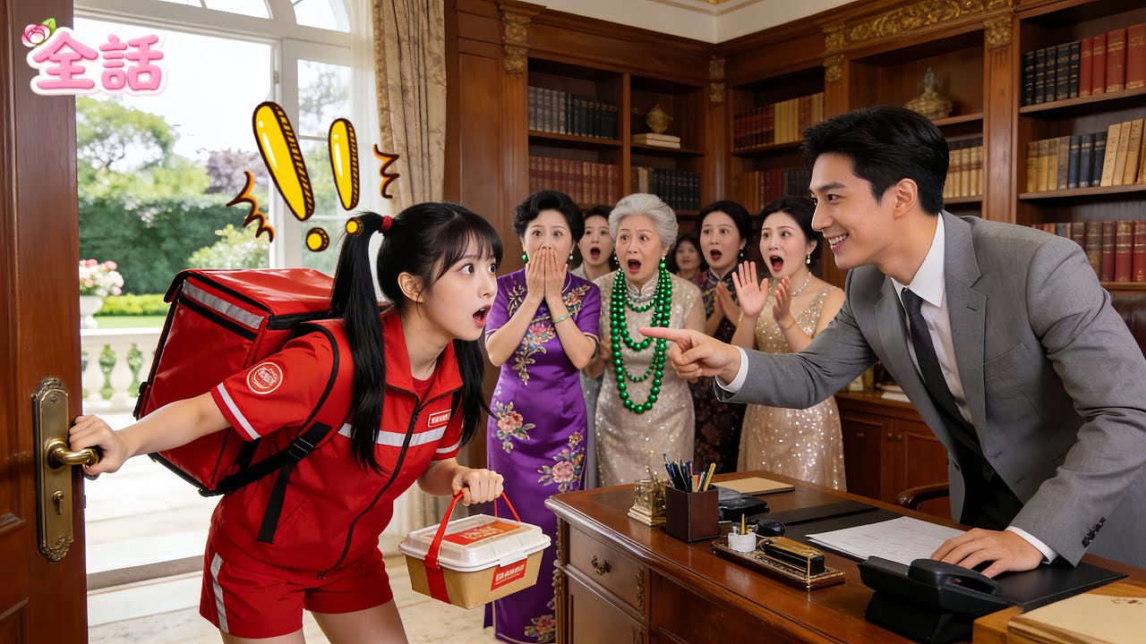 【日本語吹き替え版】CEOは8人の令嬢に閉じ込められ、強制結婚を迫られる――しかし、貧しい配達女子が現れ、一瞬で彼を救う！#ショートドラマ#中国ドラマ #短編ドラマ#日本語字幕#キスシーン