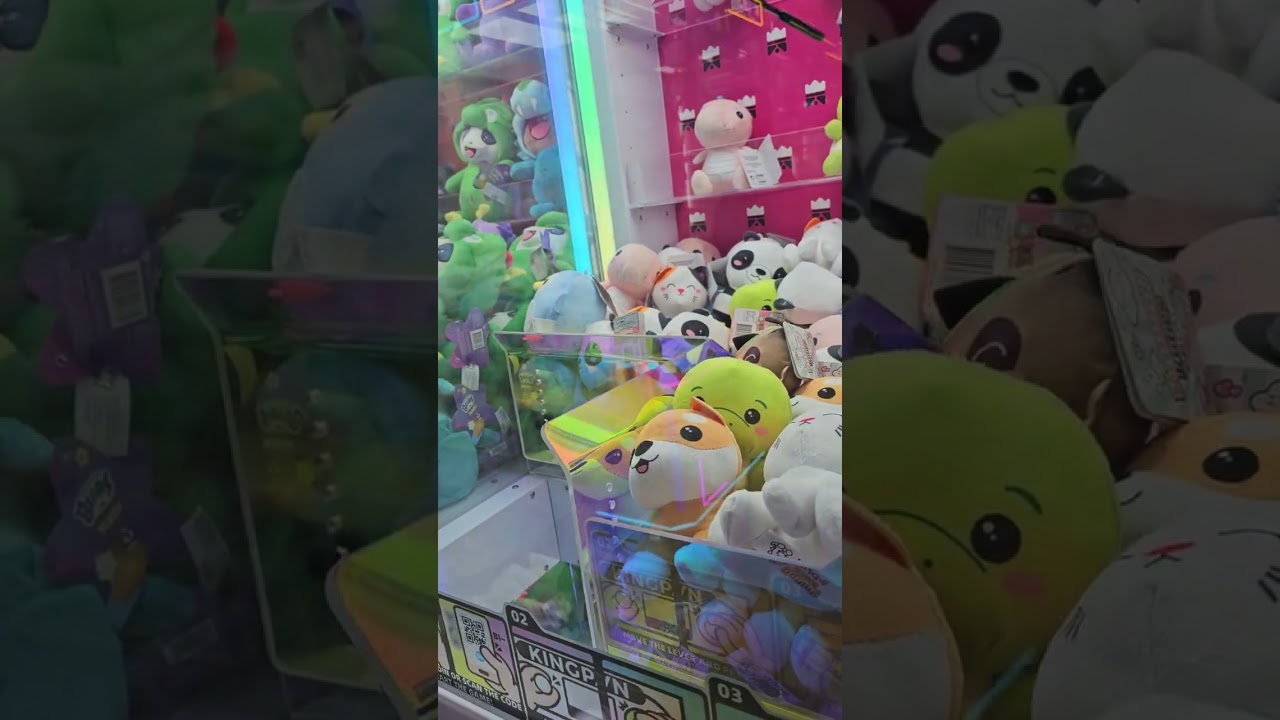 Have fun and Happy time with claw machine