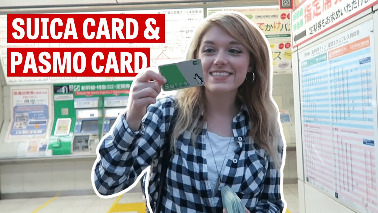 Умные путешествия по Токио с картами Suica и Pasmo