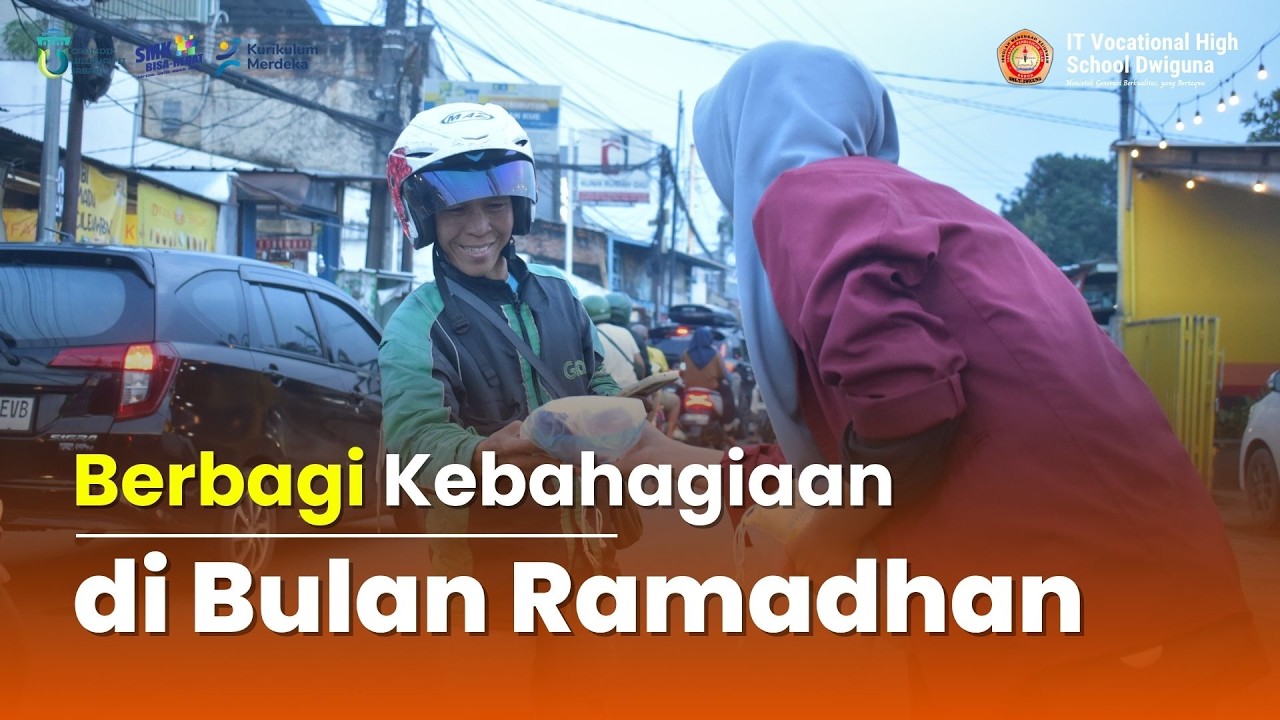 Kegiatan Berbagi Takjil di Bulan Ramadhan 1447 H - SMK TI Dwiguna