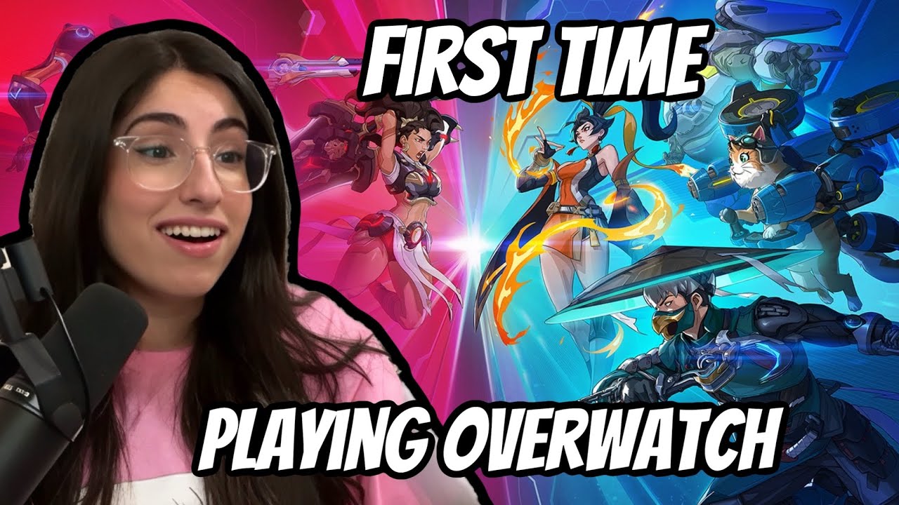 FIRST TIME Playing OVERWATCH