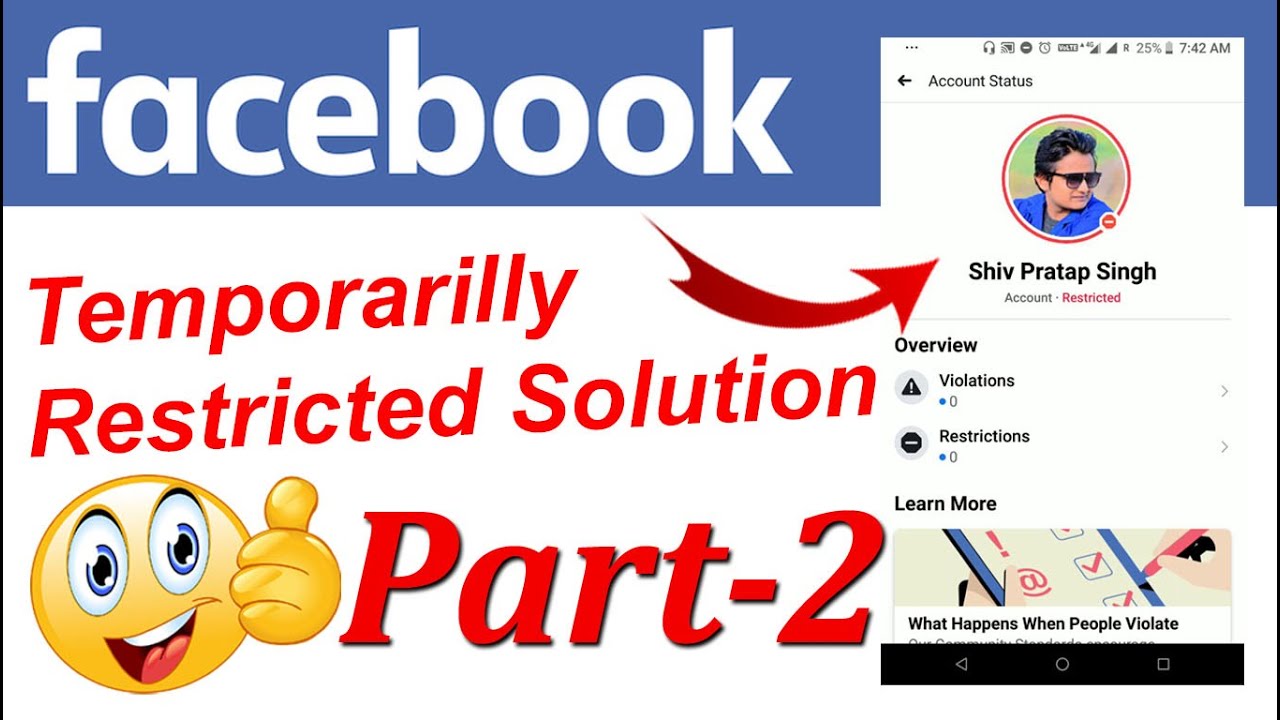 Facebook Restricted on my Account 2nd Time | Shivgofficial