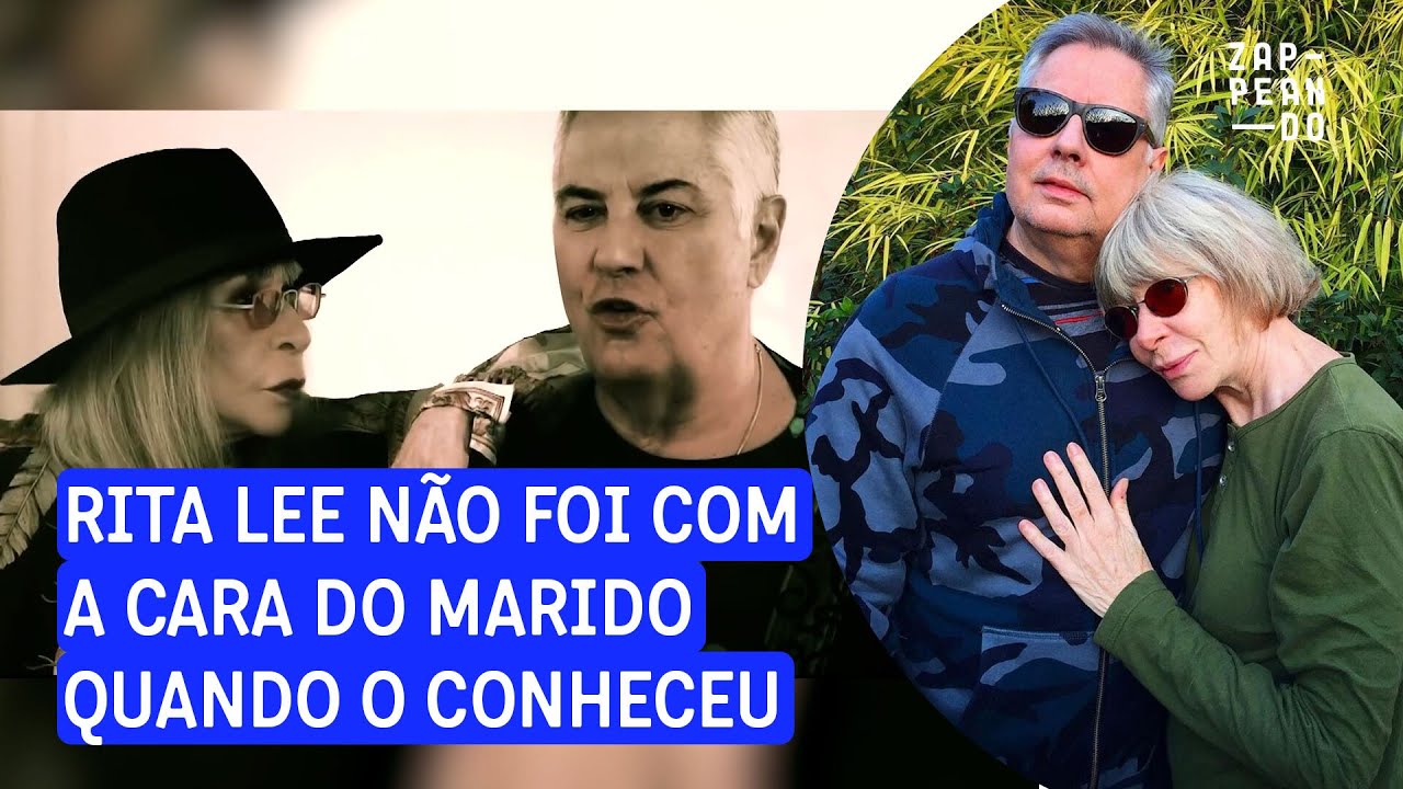O marido de Rita Lee ficou ao lado dela até o fim