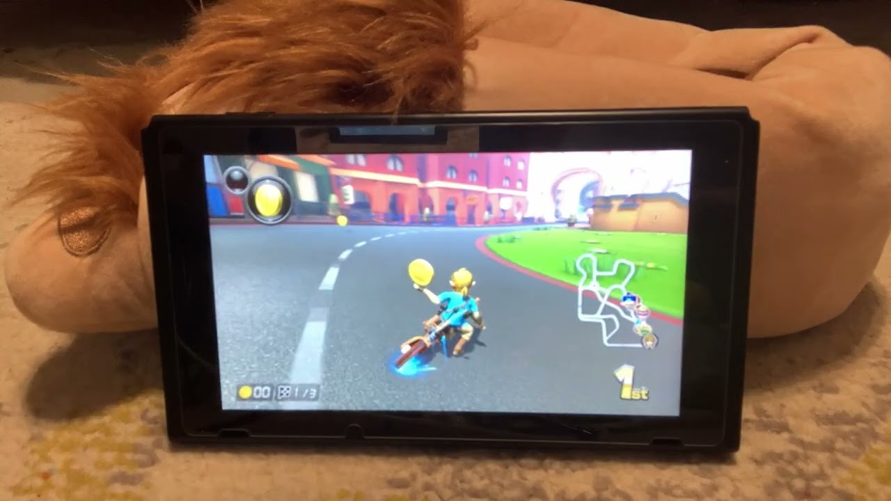 Mario Kart 8 Deluxe Game with Bluey, Bingo, Muffin, Ariel, Anna & Elsa (200cc VS RACE - Normal CPU)