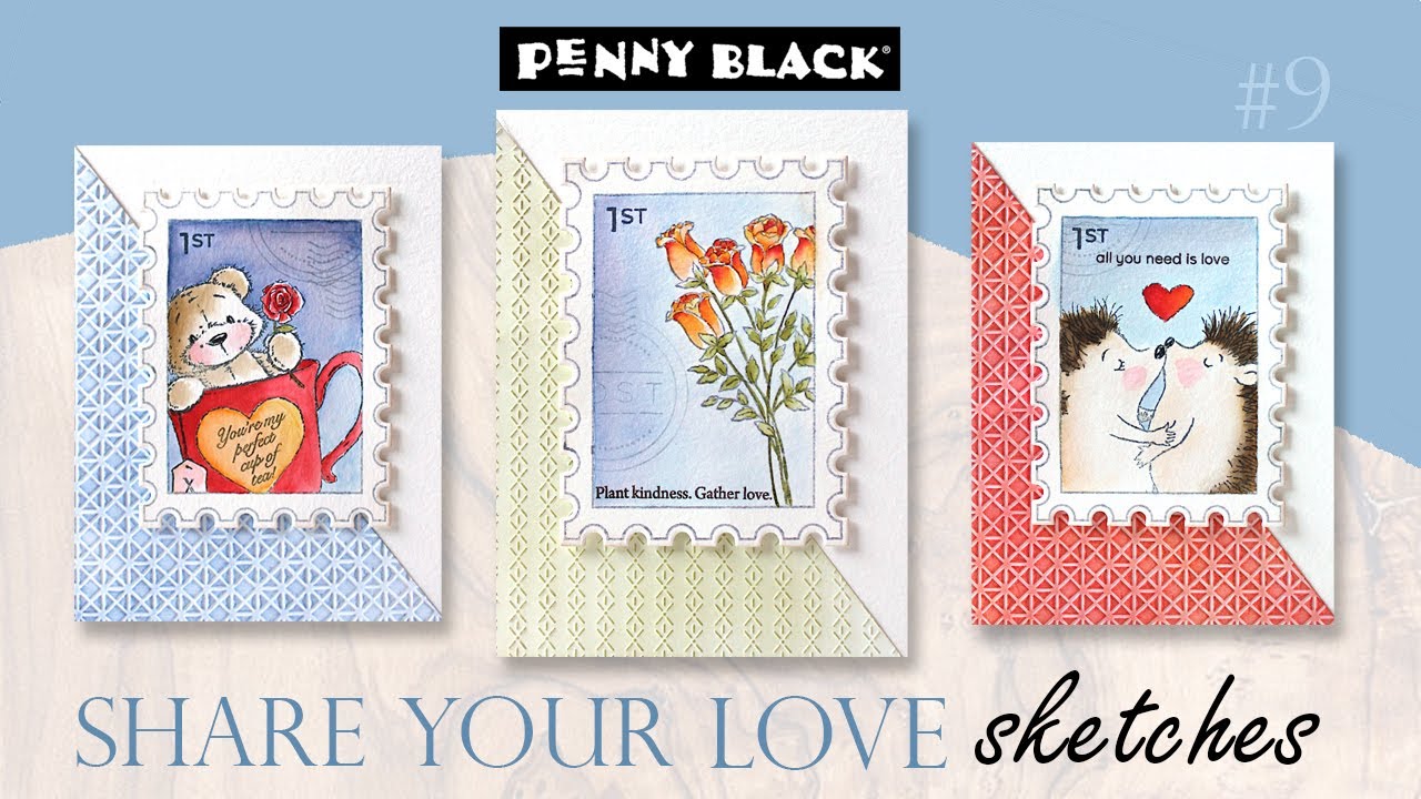 NEW Sketch for Our Popular Posted Stamp! | Stash-Busting Sketches | Share Your Love #9