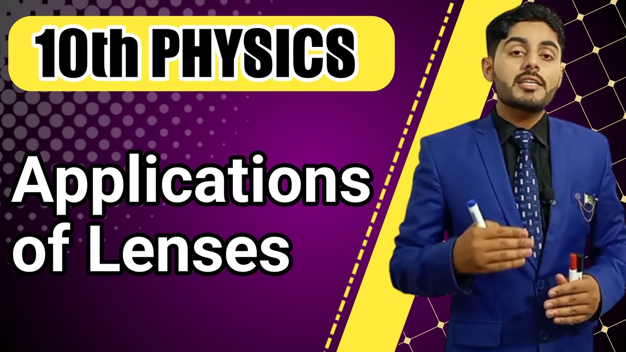 Applications of lenses class10 | Camera | slide projector  | 10th class physics | punjab, federal