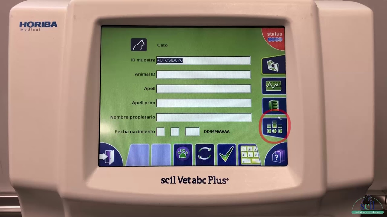 SCILVET ABC PLUS Extracción de archivos