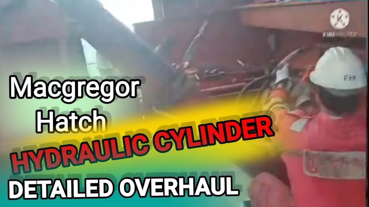 MacGregor | HATCH HYDRAULIC CYLINDER OVERHAUL | Chief Yoi