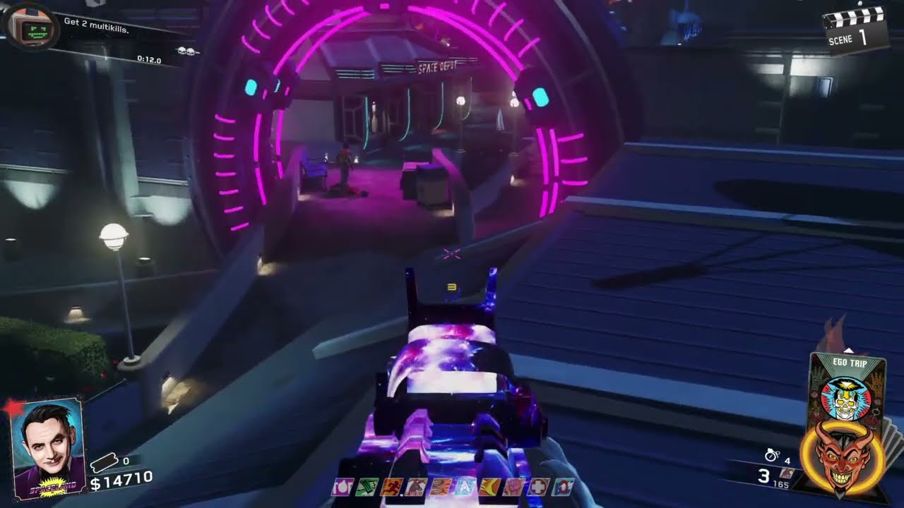 Spawn rooftop glitch in infinite warfare zombies in spaceland