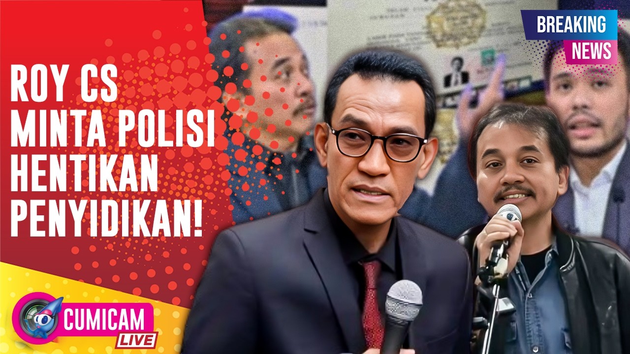BREAKING NEWS! Roy Suryo Cs Ajukan Surat Permohonan SP3 di Polda Metro Jaya 