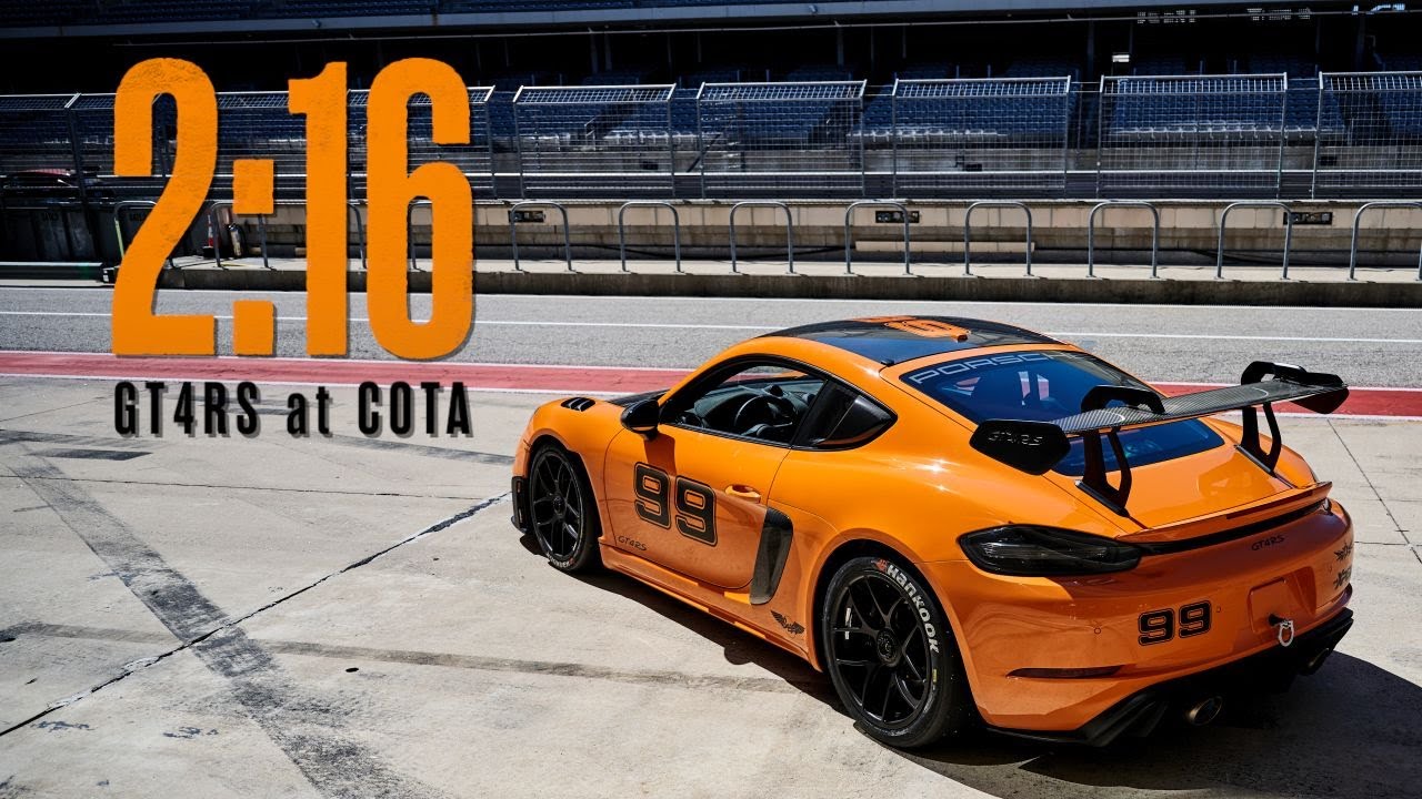 Can we get our GT4RS in the 16s at Circuit of the Americas?