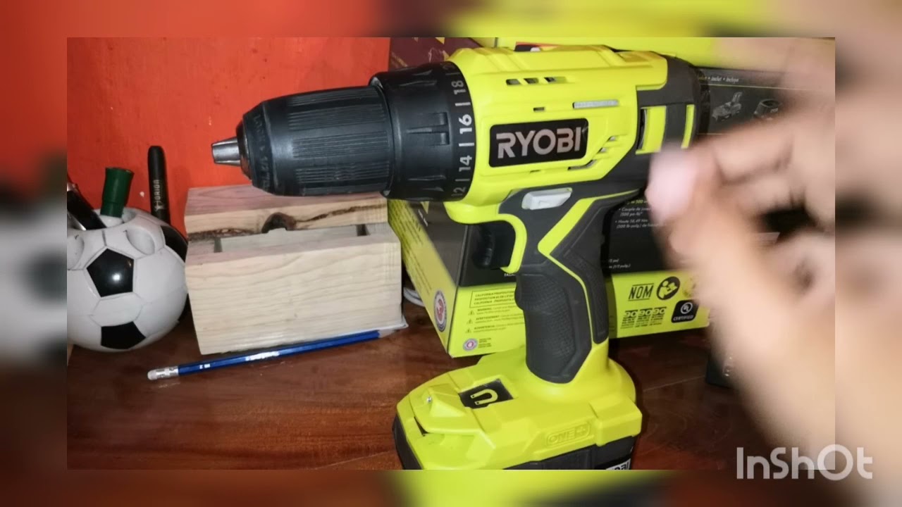 Combo taladro atornillador y atornillador de impacto RYOBI 👍