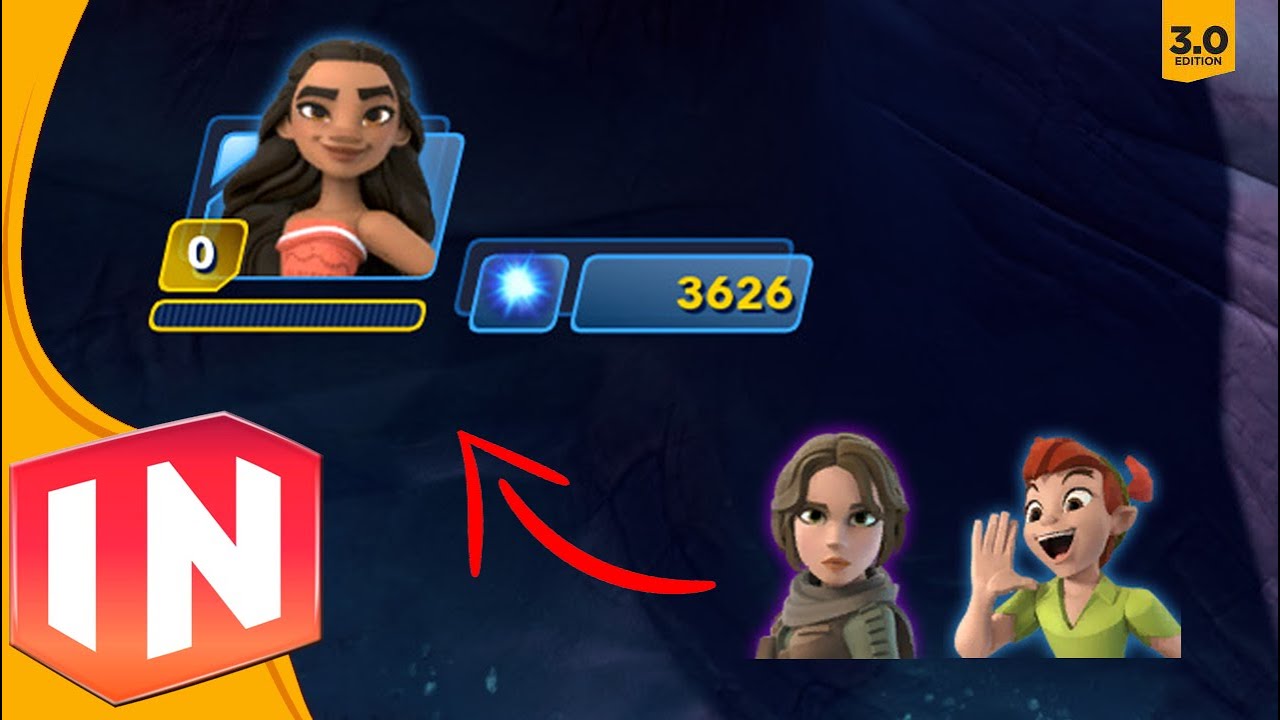 EXCLUSIVE: Rogue One, Moana & Premium Figure Assets Found Inside Disney Infinity!
