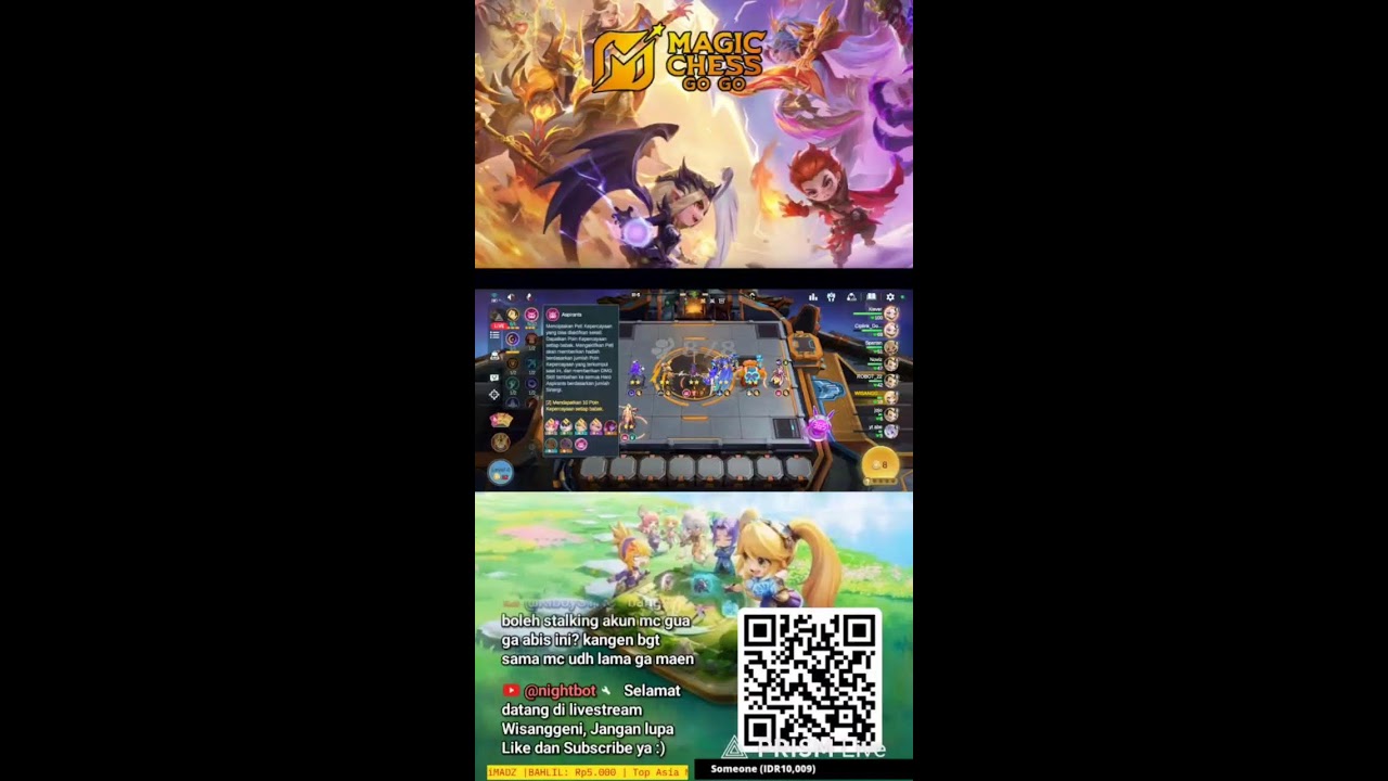 🔴PUSH RANK MAGIC CHESS GO GO‼️ SABTU CERIA‼️