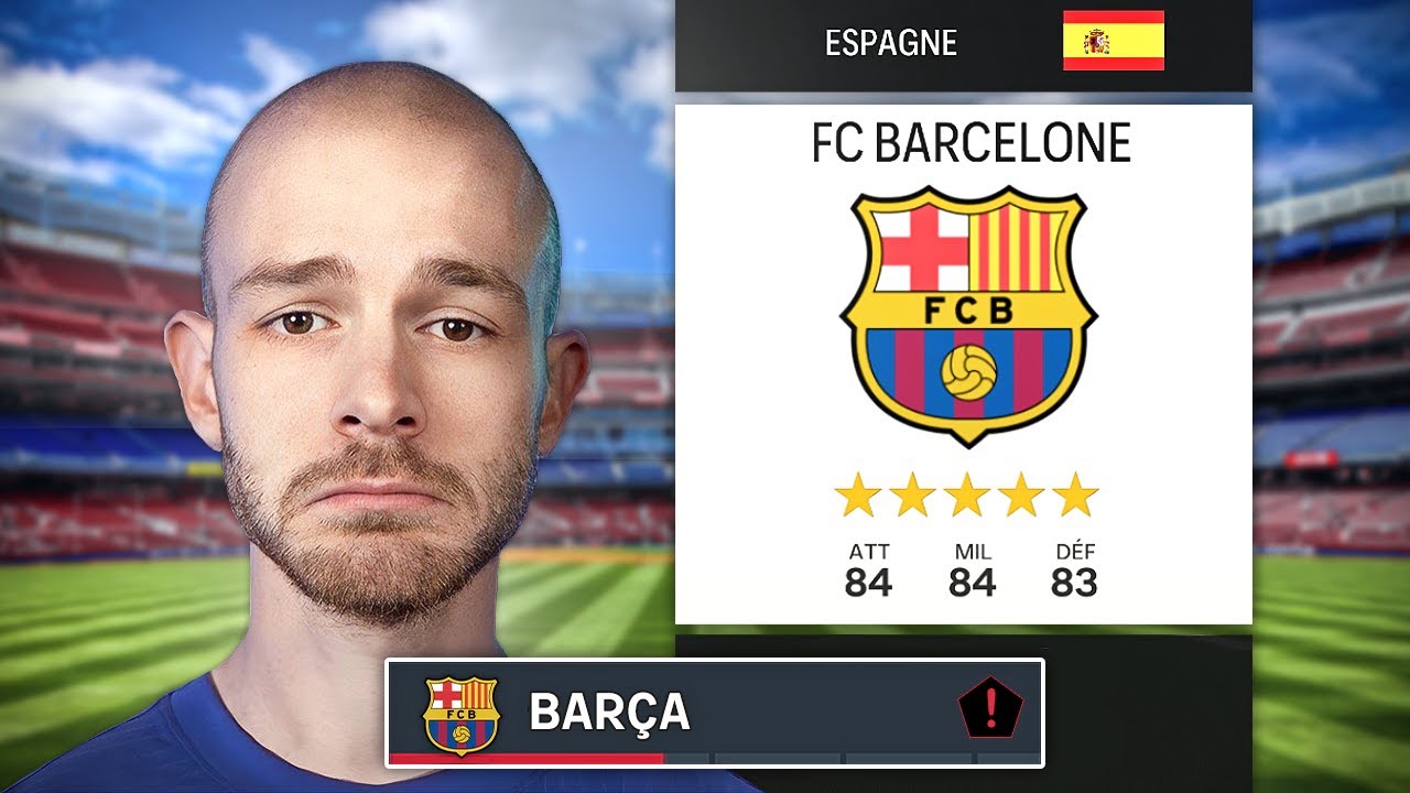J'ai survécu 8 SAISONS avec le BARÇA sur FC 24 !