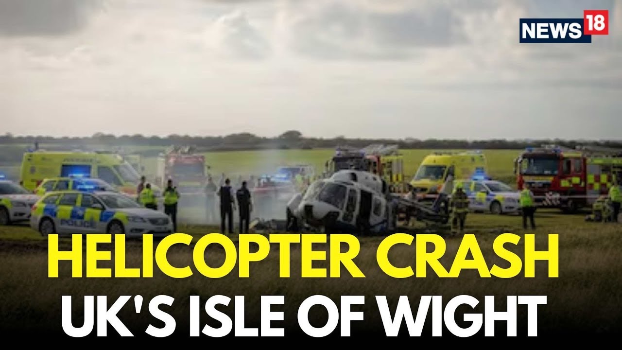UK Helicopter Crash | Victim Airlifted To Hospital After Helicopter Crashes On Isle Of Wight | N18G