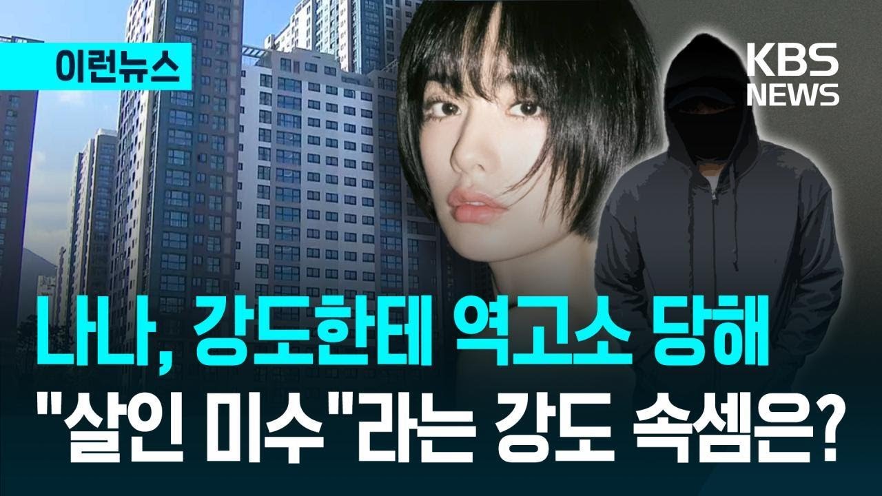 [이런뉴스] 나나, 집 침입한 강도에게 고소 당해…"살인 미수" 주장 / KBS 2026.01.02.