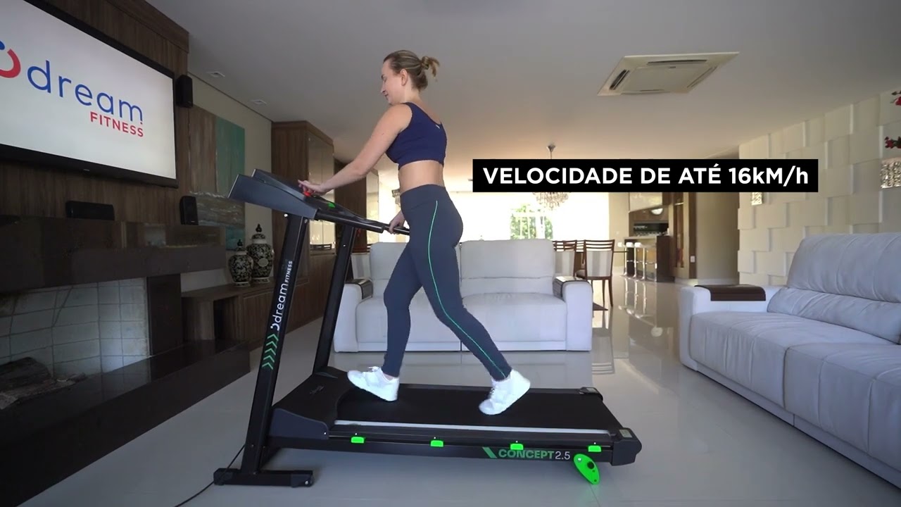 Esteira Eletronica Dream Concept 2.5 - Bivolt
