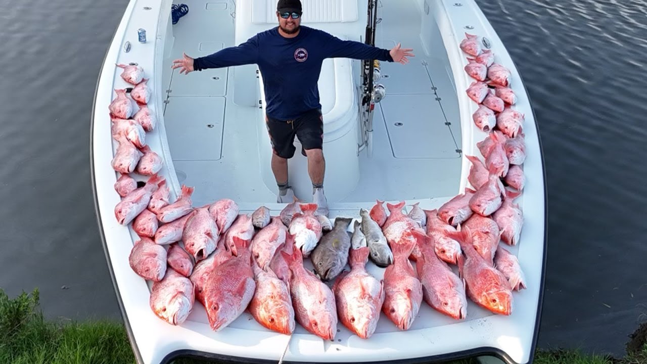 BEST BOTTOM FISHING IN THE WORLD (Move to Fourchon)