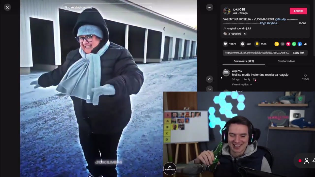 Sharke raguje na smesne tik tokove PROZiVA MARKA JACKA 