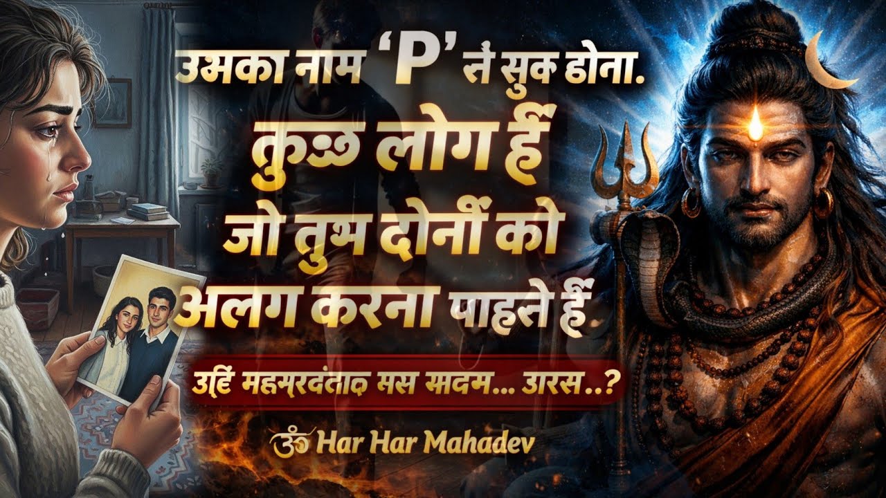 उसका नाम ‘P’ से शुरू होता है..?😨 कुछ लोग हैं जो तुम्हें दोनों को अलग करना चाहते हैं | Mahadev Sanket