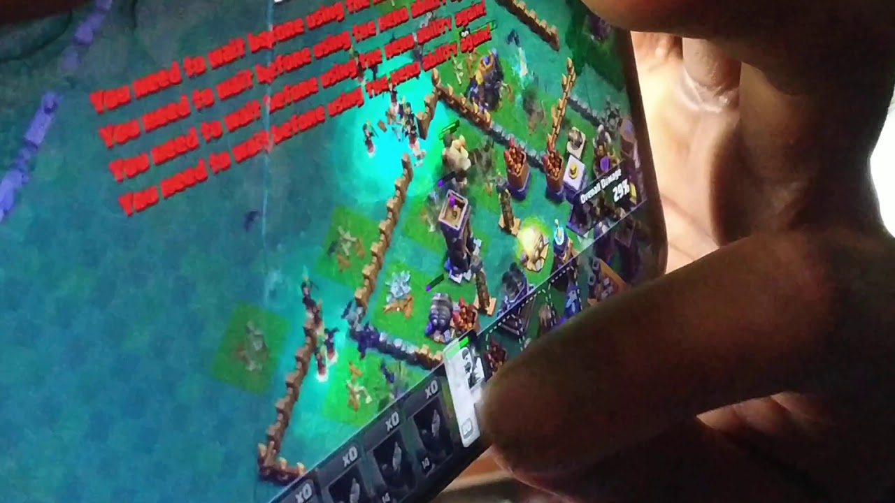 best witch attack in coc handcam video