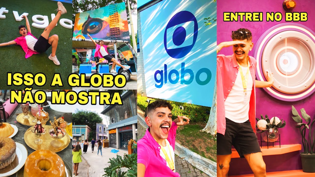 TOUR PELOS ESTÚDIOS GLOBO (Projac) - CONHECI TUDO!