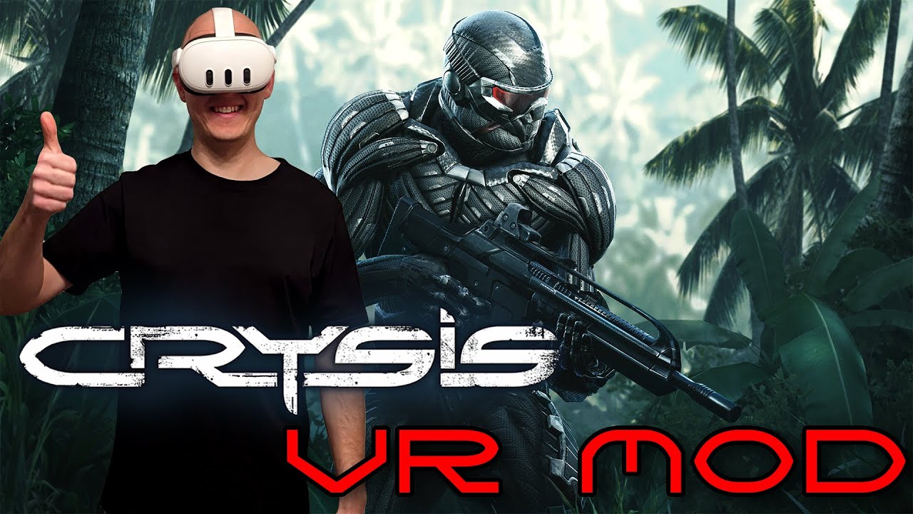 Crysis in VR spielen! VR Mod von fholger - Kleines VR Mod Tutorial - Gameplay Meta Quest 3 / PCVR